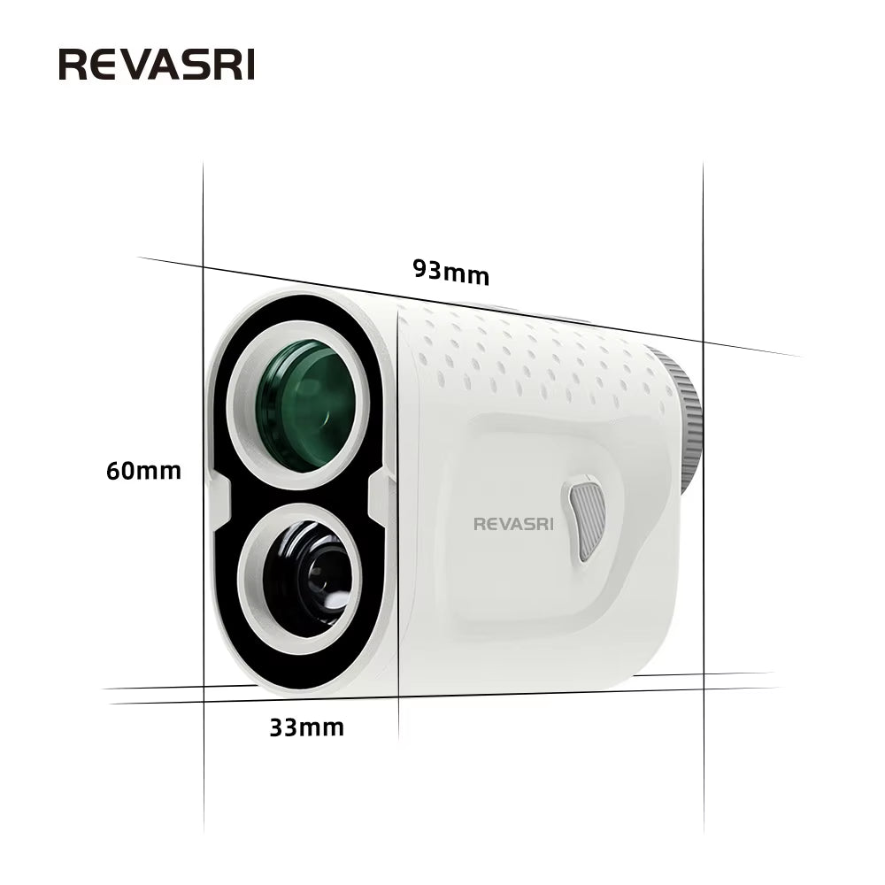 New Golf Rangefinder with Slope Switch 1000Yards Range Finder Golfing 6X Magnification Flag Pole Locking Vibration Magnet Stripe