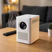 Portable LED Projector Portable Projector Smart TV WIFI Home Projector LED Projector — Studio Shot