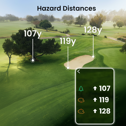 Genesonic Pro 2-In-1 Magnetic Golf Speaker, Detachable GPS Rangefinder, 3-In Touchscreen, 43K+ Courses, No Subscription