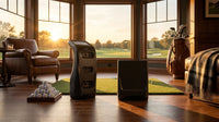 Golf Launch Monitor Pro with High Speed Cameras Indoor Outdoor Simulator FSX Software — Lifestyle